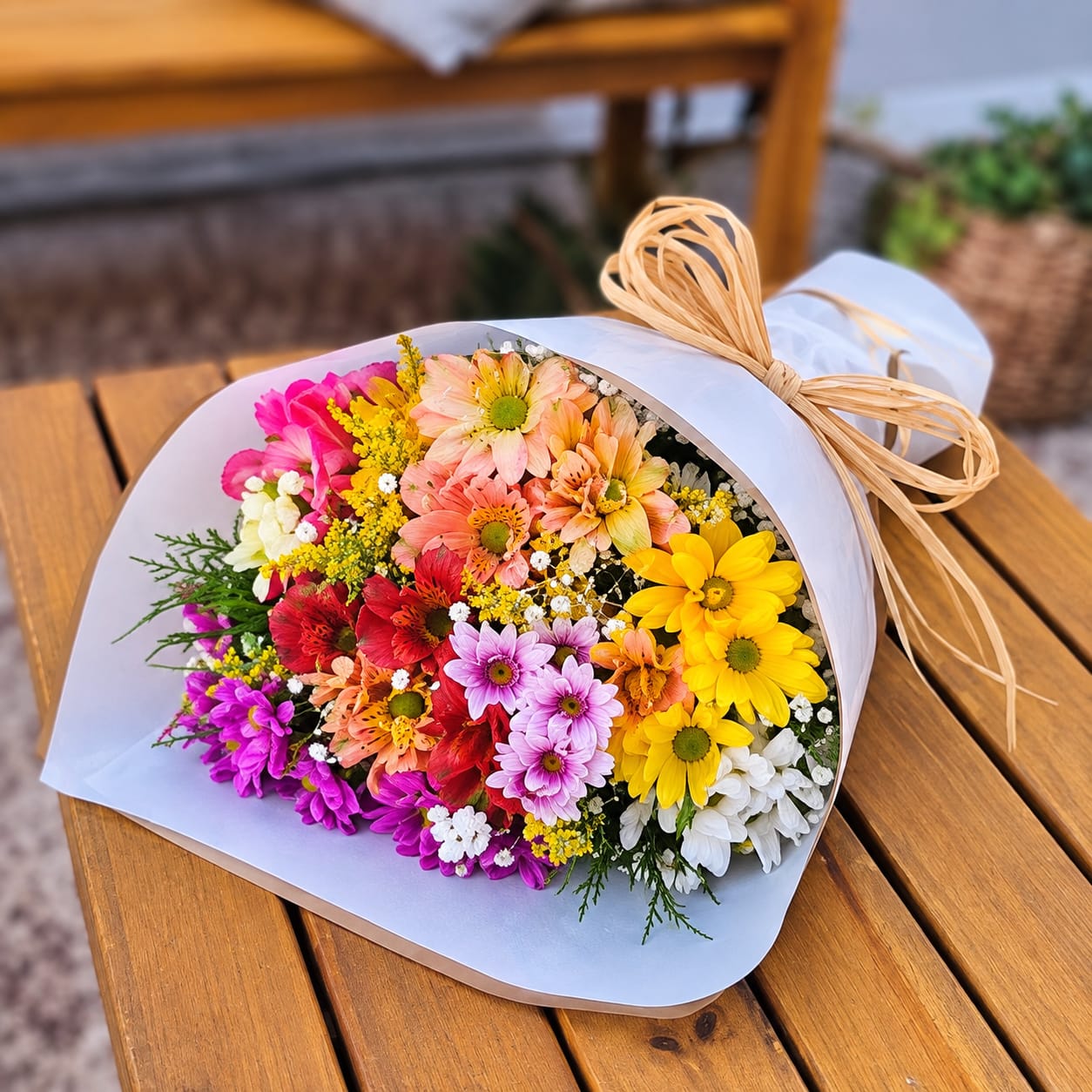 Buqu�  Flores Do Campo