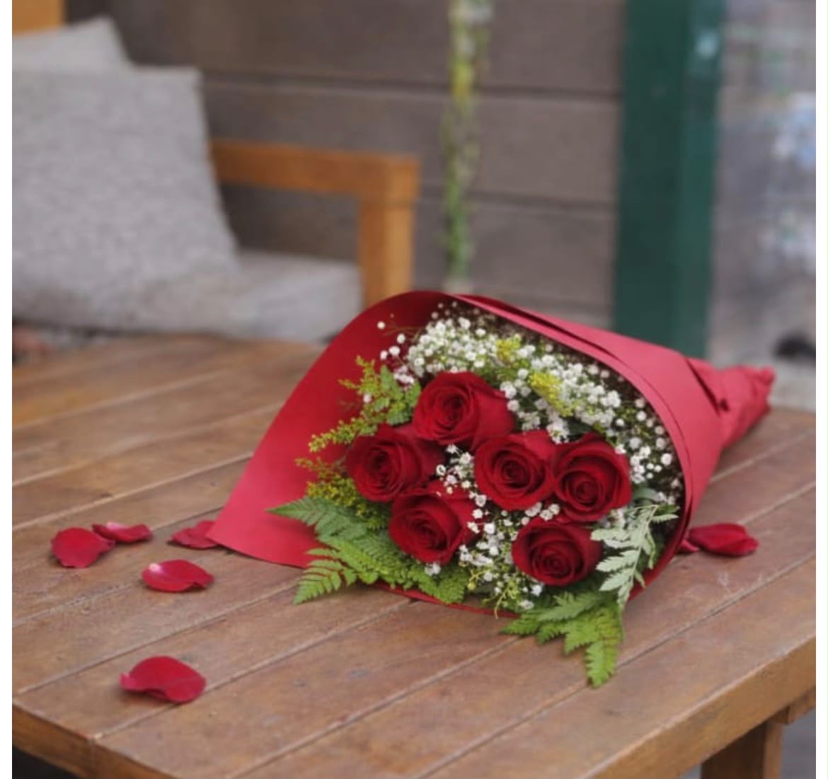 Buqu�  6 rosas