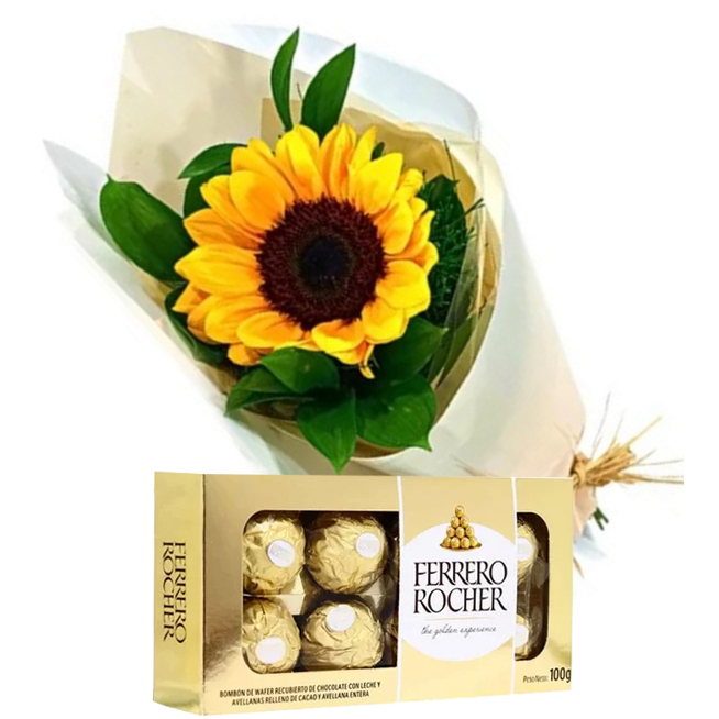 Girassol e Ferrero
