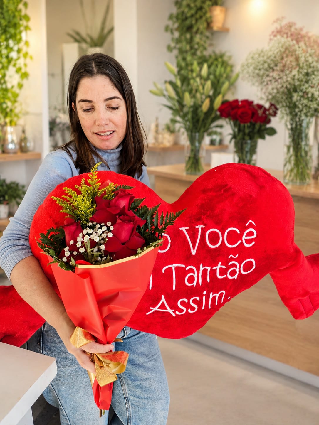 Kits com Flores e Pel�cias